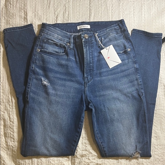 Good American Denim - Good American Dark Blue Skinny Jeans